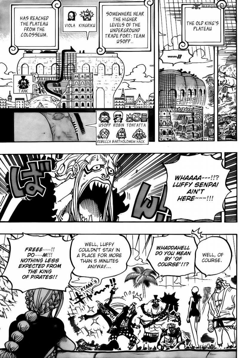 One Piece Chapter 750 - Page 6