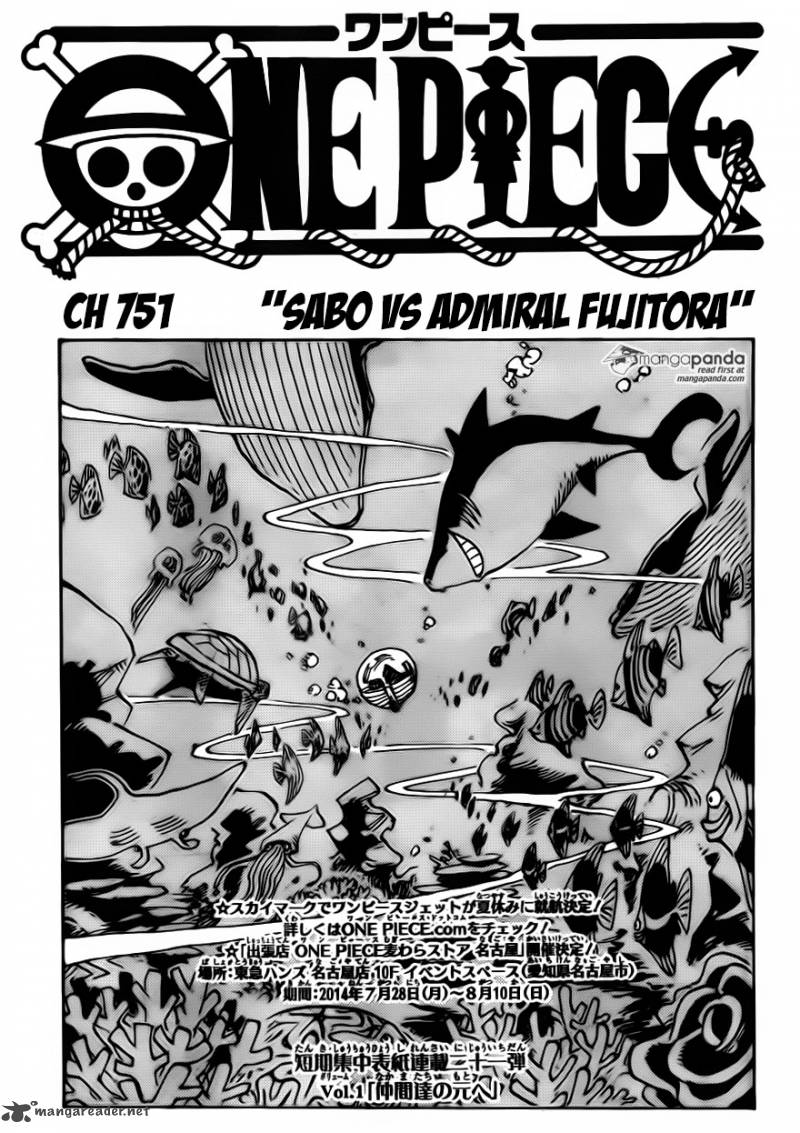 One Piece Chapter 751 - Page 1