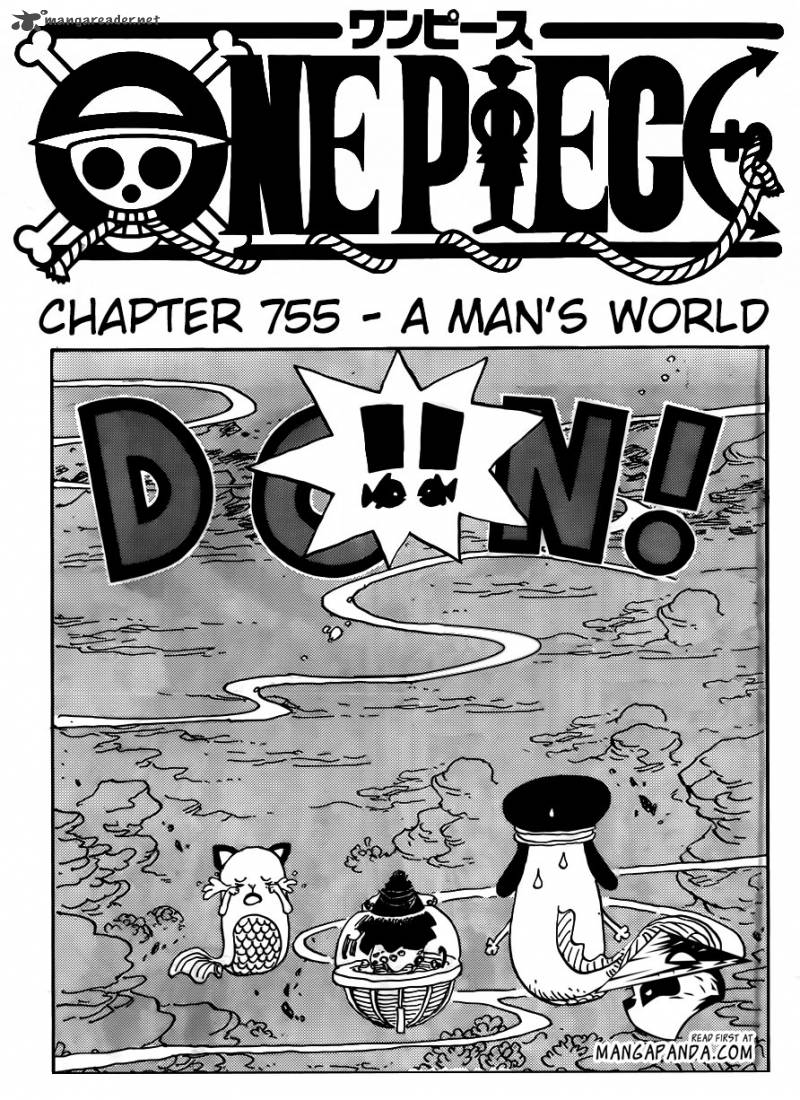 One Piece Chapter 755 - Page 1