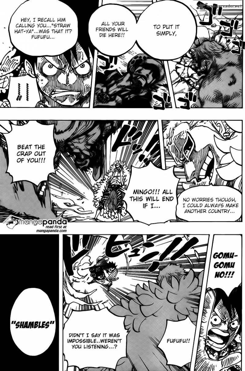 One Piece Chapter 781 - Page 6