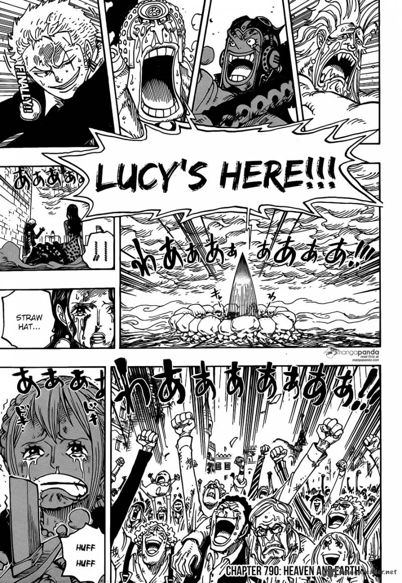 One Piece Chapter 790 - Page 2