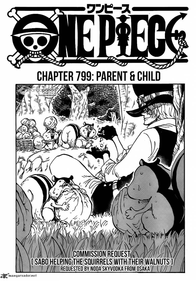 One Piece Chapter 799 - Page 1