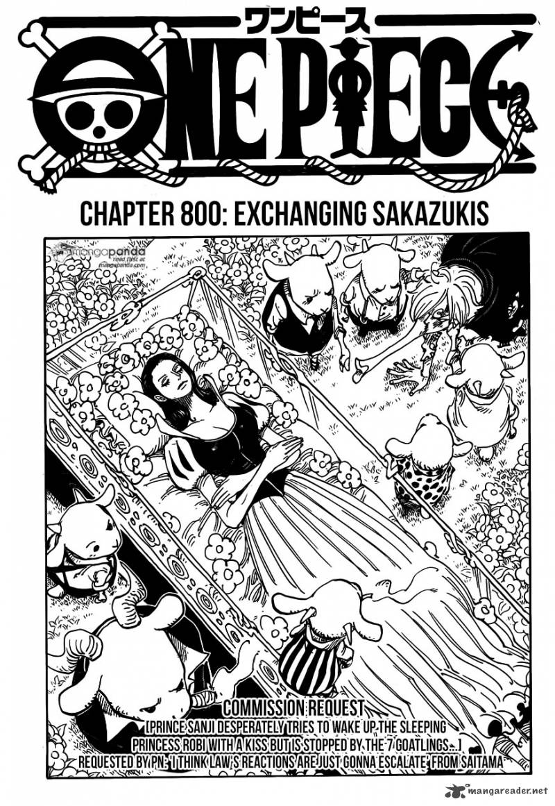 One Piece Chapter 800 - Page 1