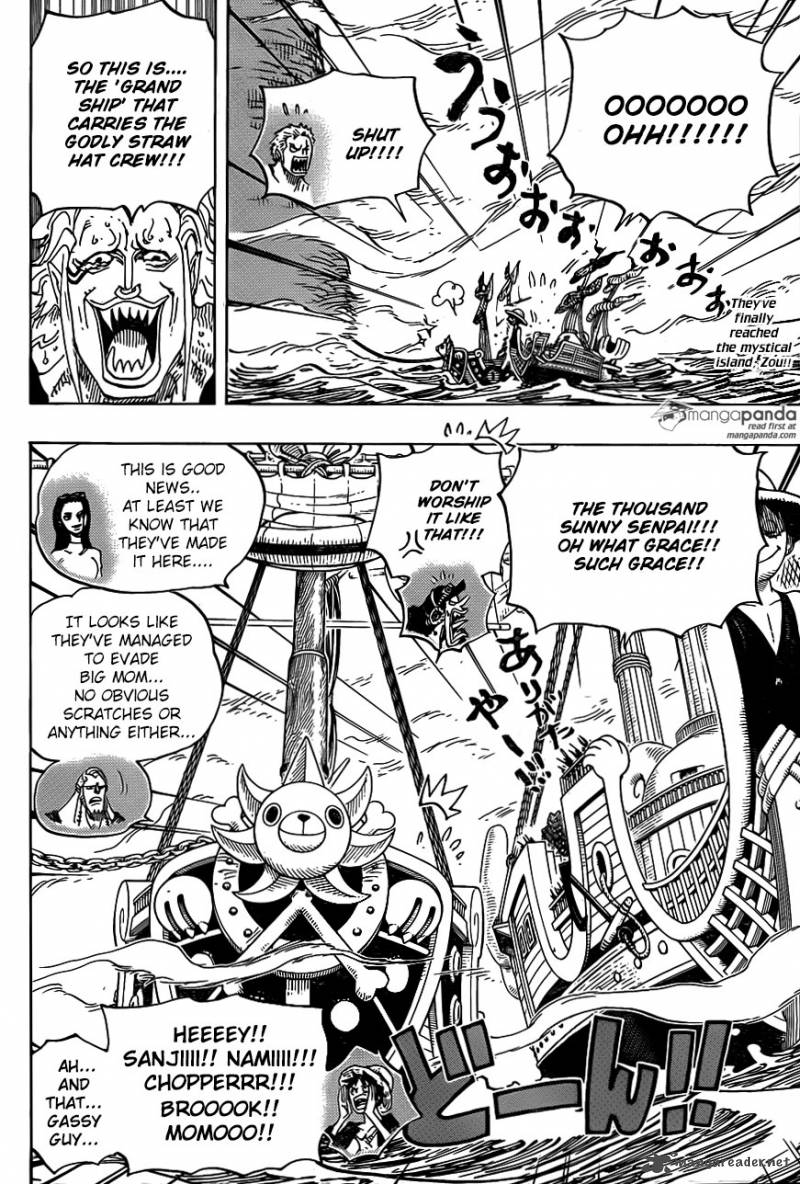 One Piece Chapter 803 - Page 2