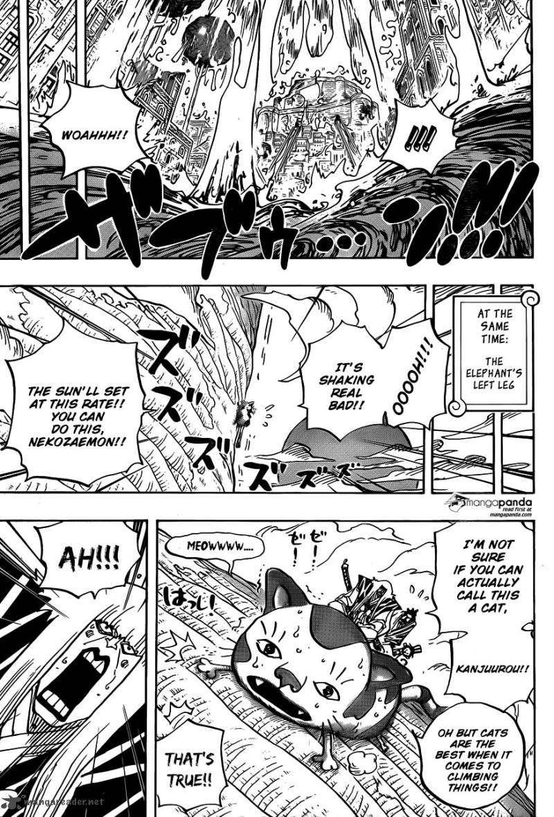 One Piece Chapter 806 - Page 3