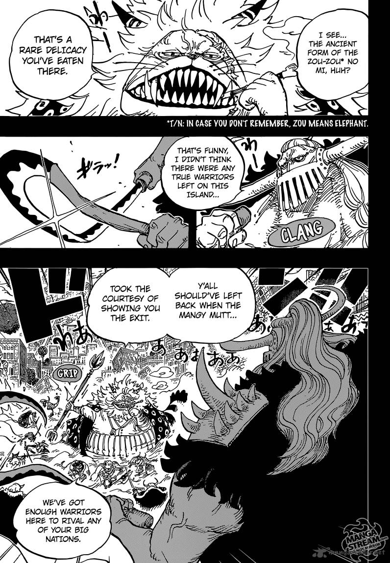 One Piece Chapter 810 - Page 5