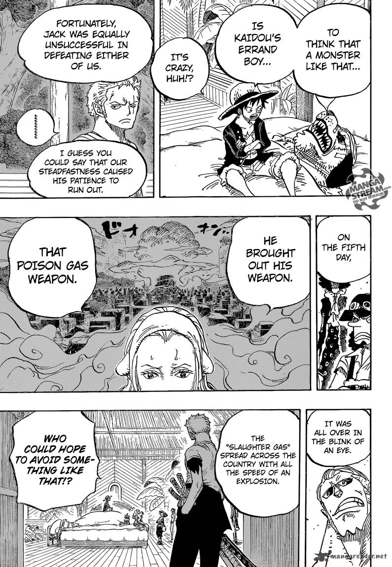 One Piece Chapter 810 - Page 9