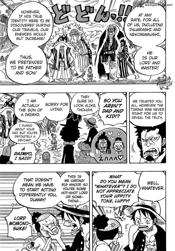 One Piece Chapter 817 - Page 9