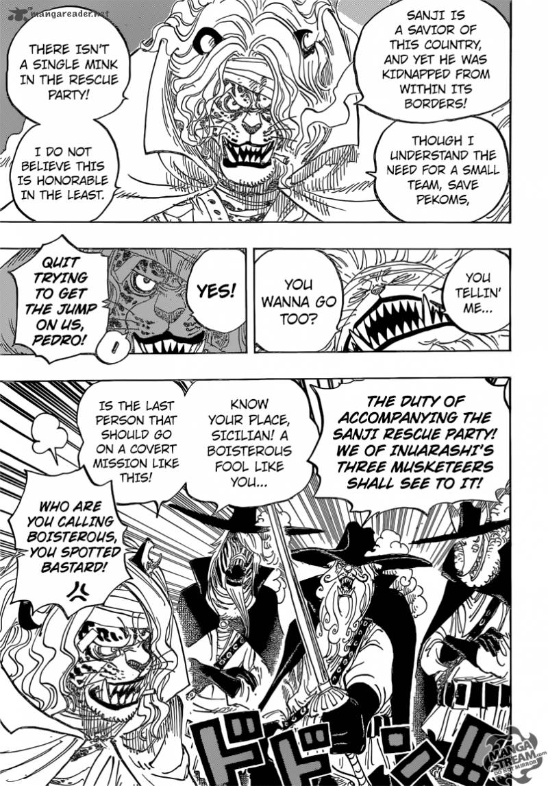 One Piece Chapter 822 - Page 11