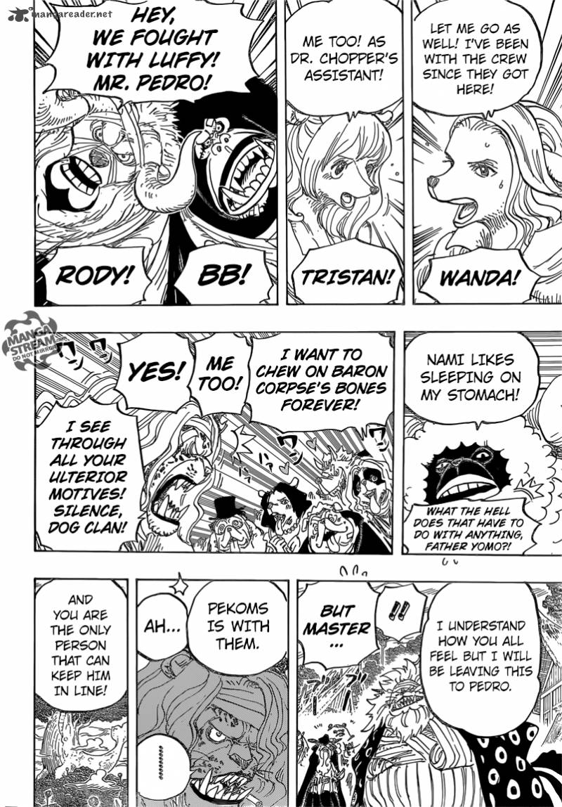 One Piece Chapter 822 - Page 12