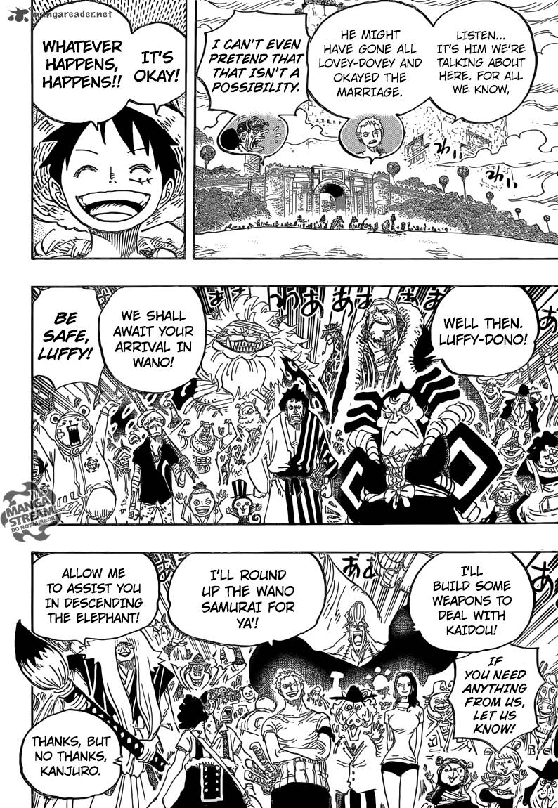 One Piece Chapter 822 - Page 16