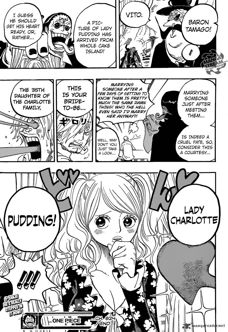 One Piece Chapter 824 - Page 19