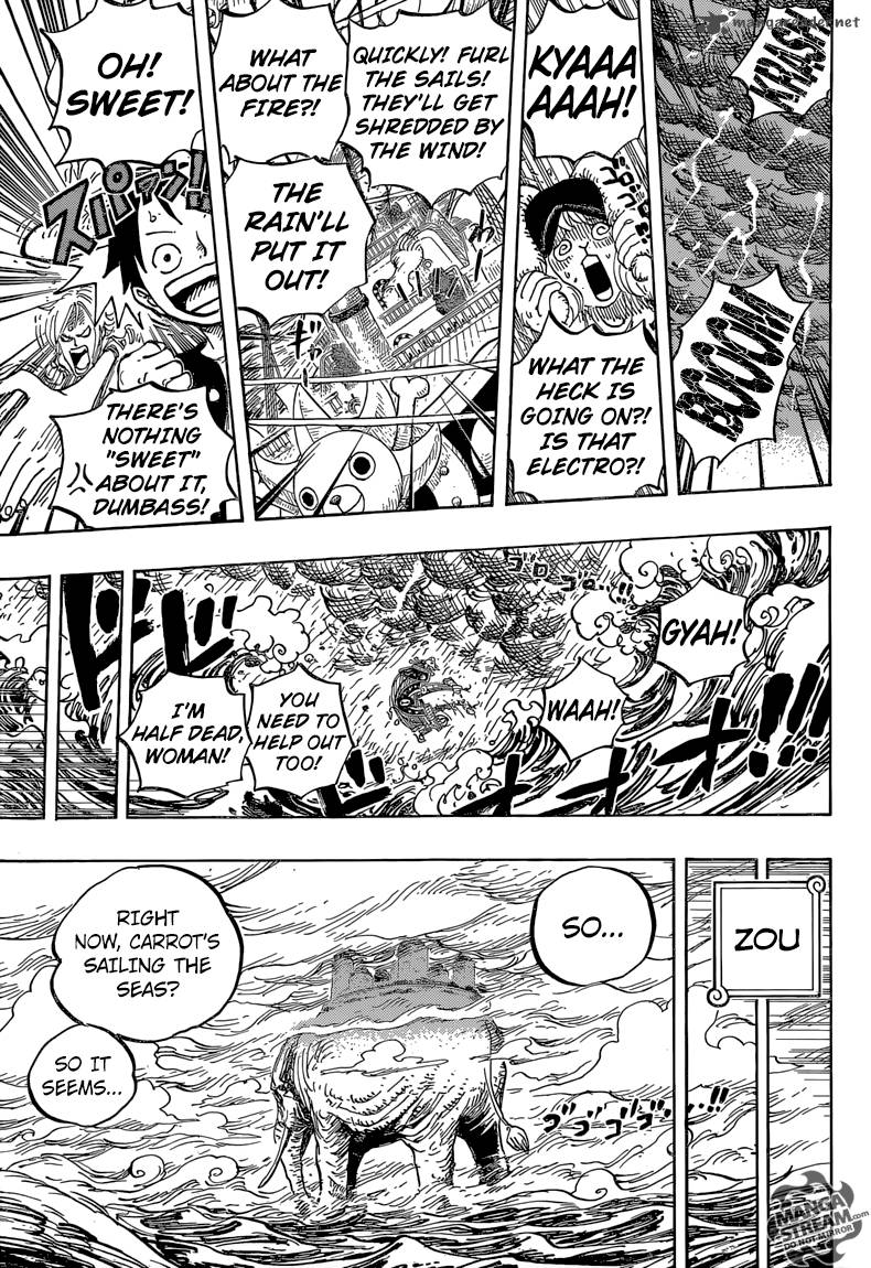 One Piece Chapter 824 - Page 8