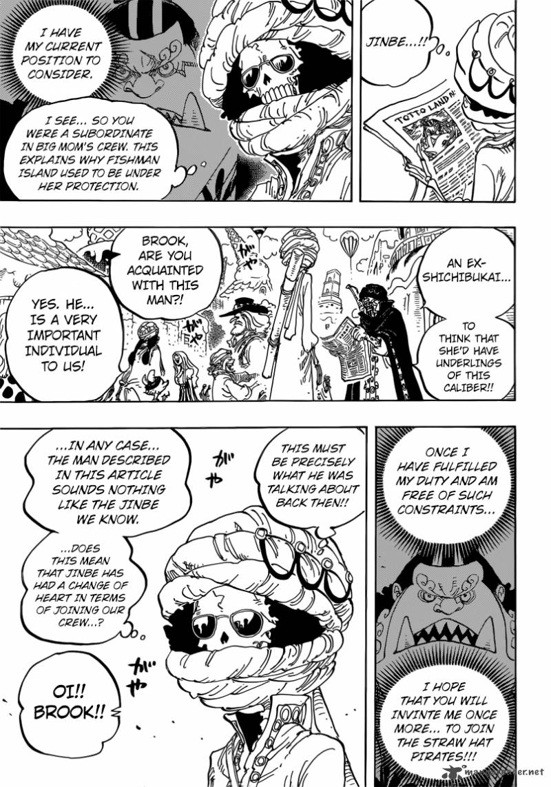 One Piece Chapter 834 - Page 7