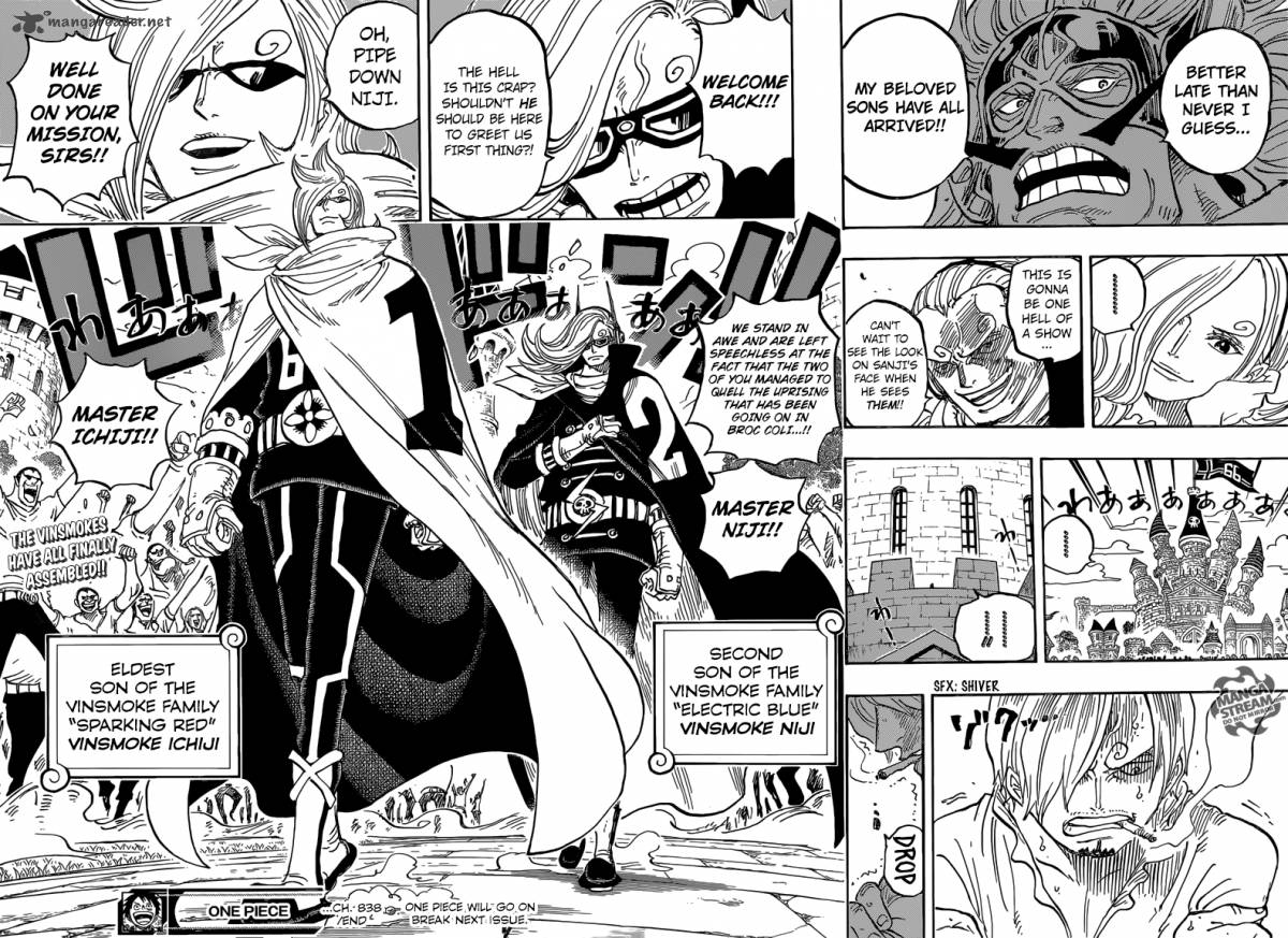 One Piece Chapter 838 - Page 14