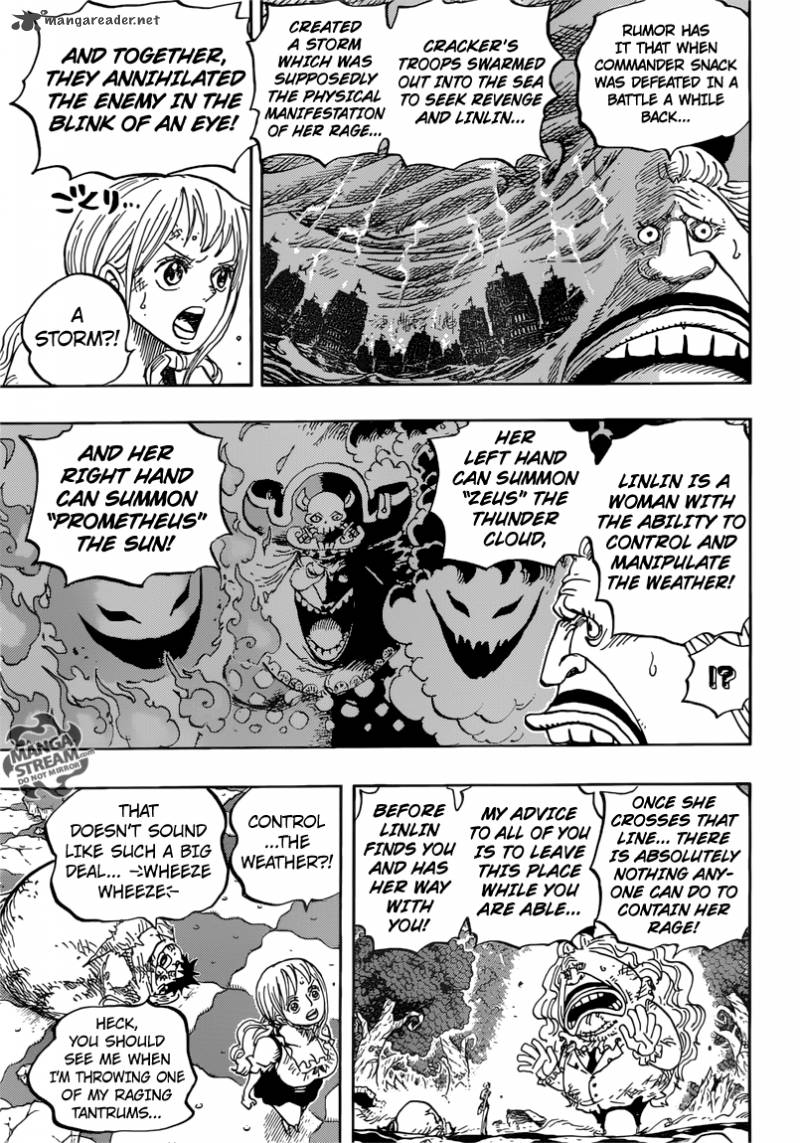 One Piece Chapter 843 - Page 9