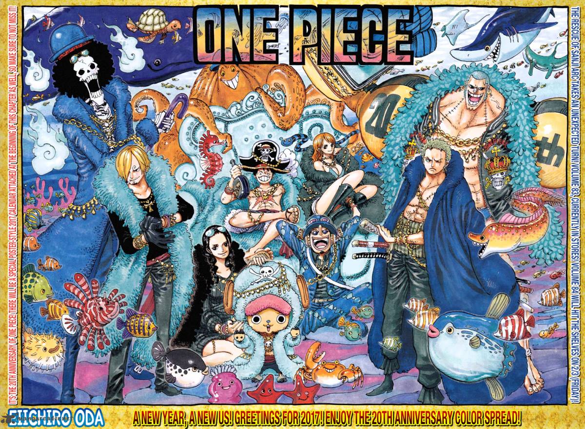 One Piece Chapter 851 - Page 2