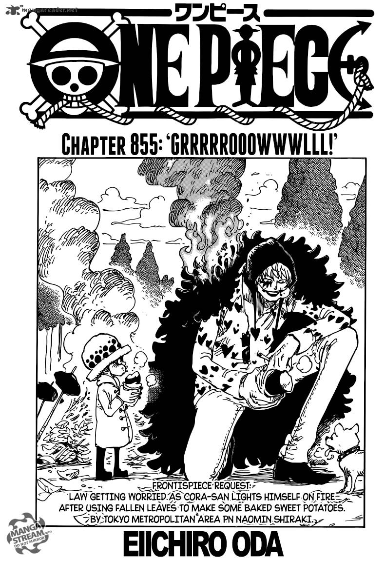 One Piece Chapter 855 - Page 1