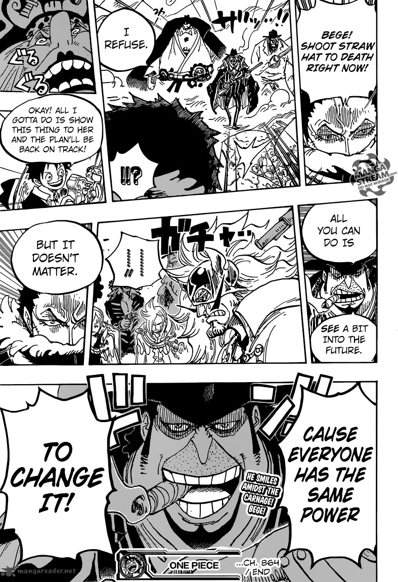 One Piece Chapter 864 - Page 16