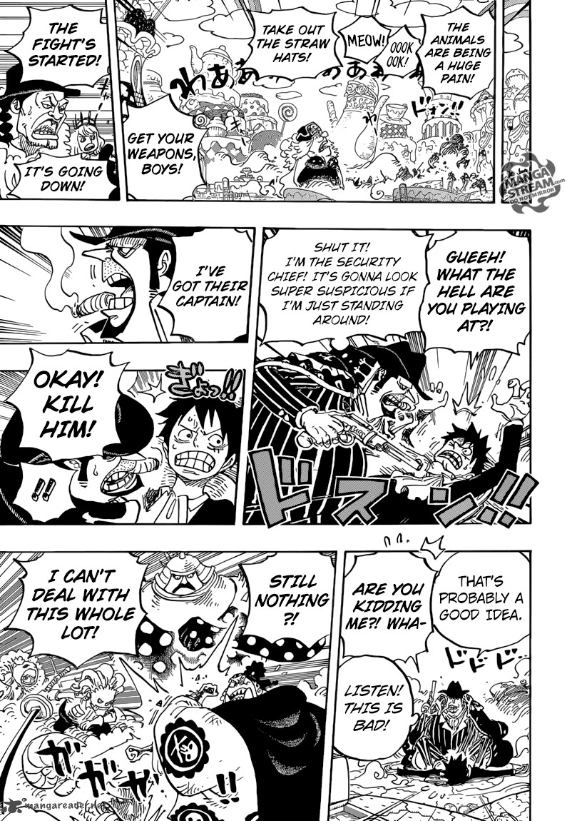 One Piece Chapter 864 - Page 9