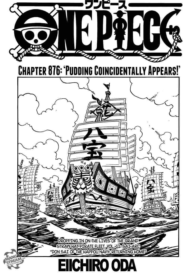 One Piece Chapter 876 - Page 1