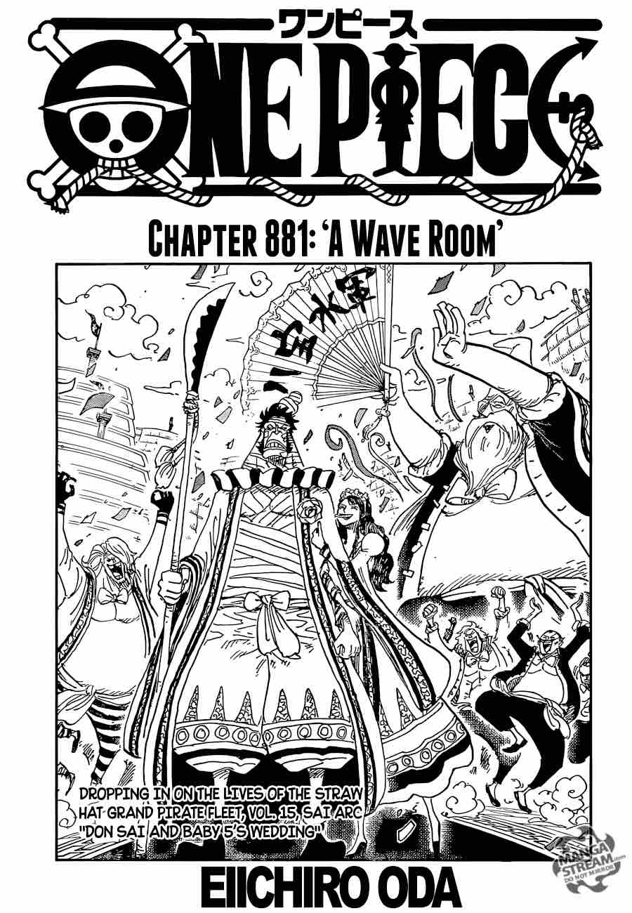 One Piece Chapter 881 - Page 1