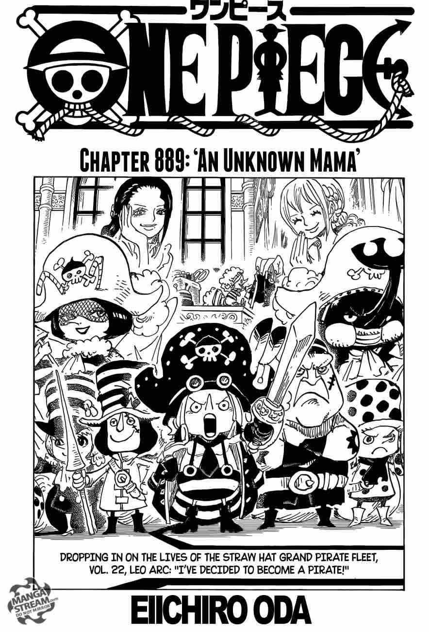 One Piece Chapter 889 - Page 1