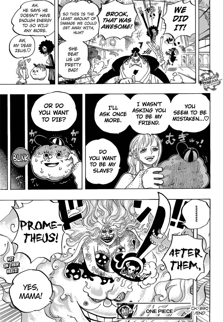 One Piece Chapter 890 - Page 17