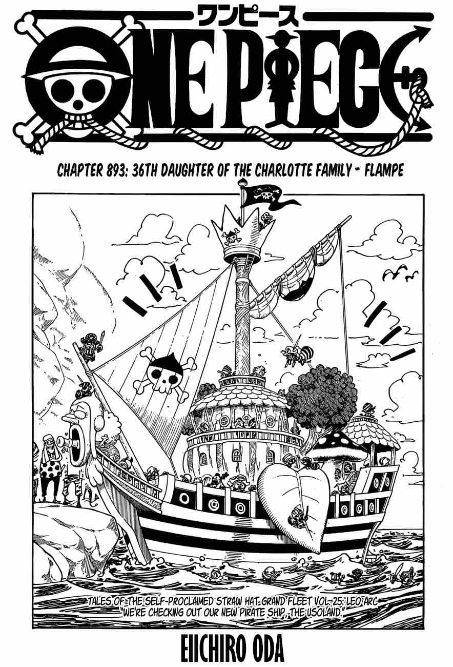 One Piece Chapter 893 - Page 1