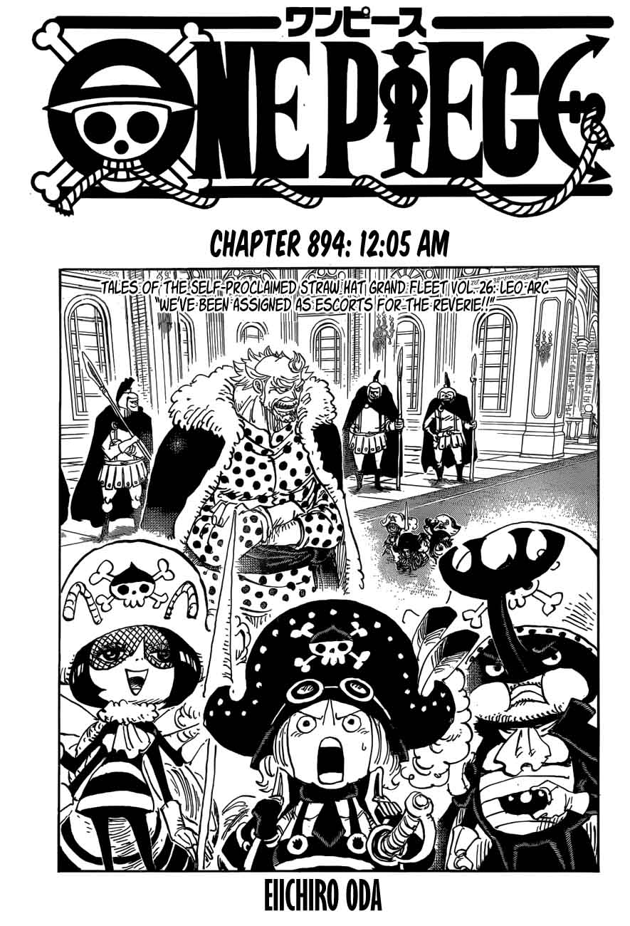 One Piece Chapter 894 - Page 1