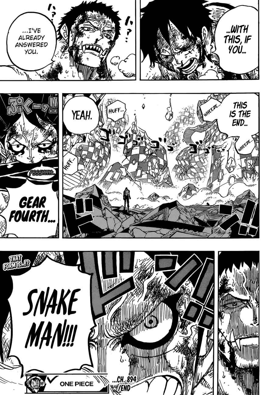 One Piece Chapter 894 - Page 16