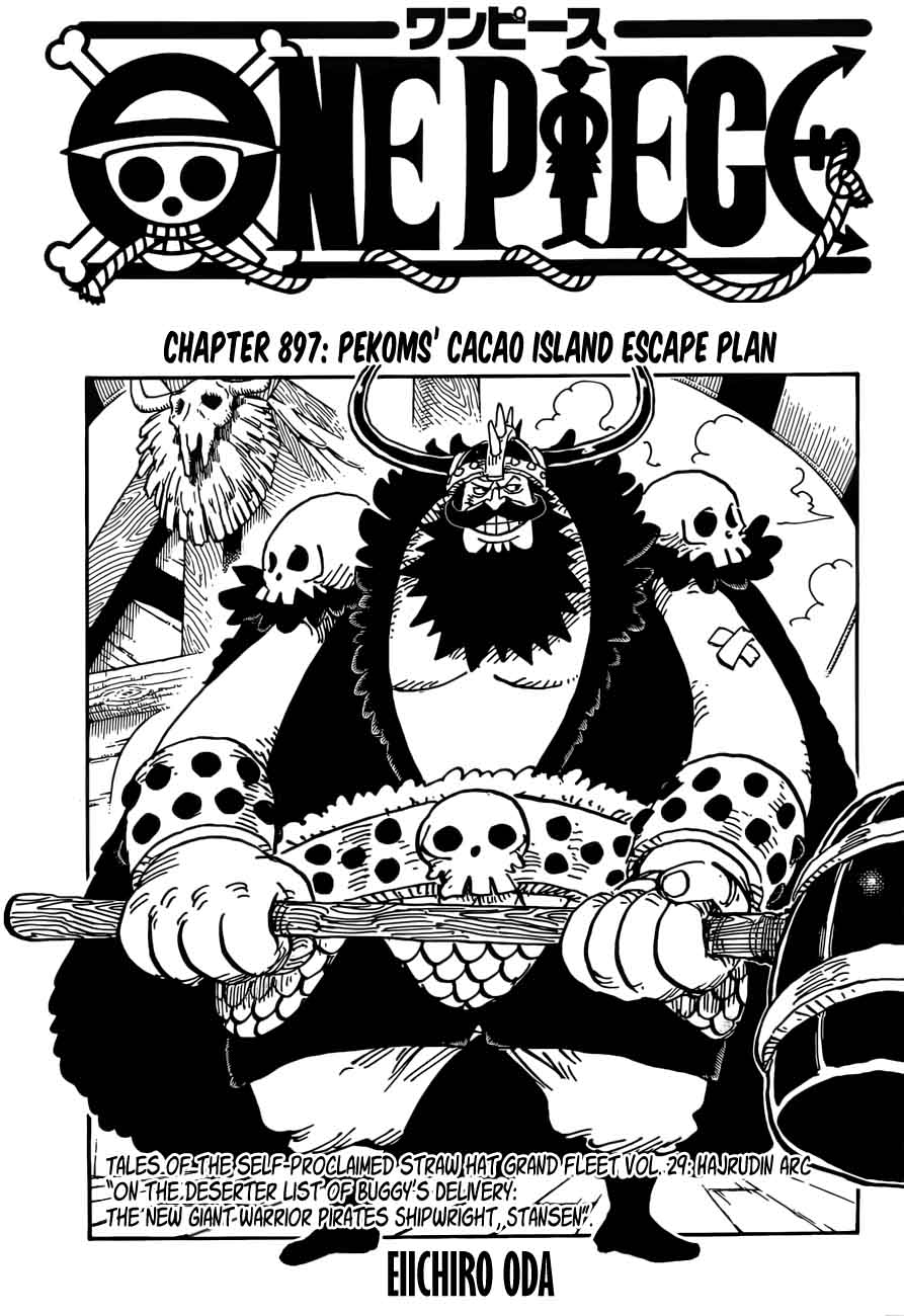 One Piece Chapter 897 - Page 1