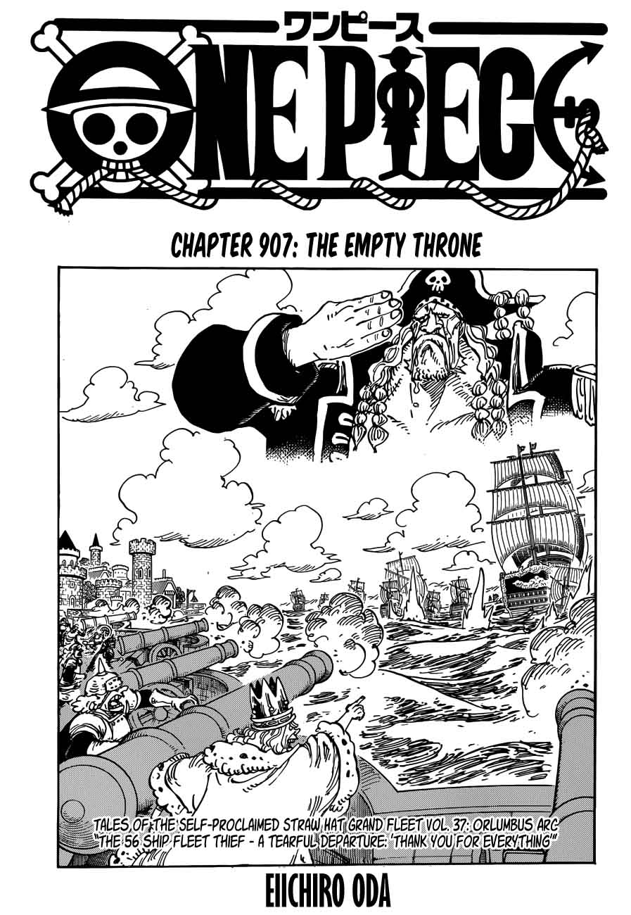 One Piece Chapter 907 - Page 1