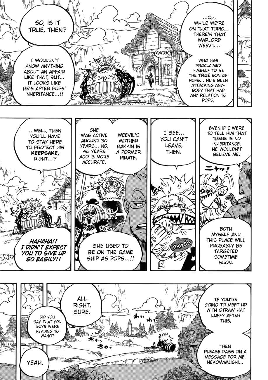 One Piece Chapter 909 - Page 7