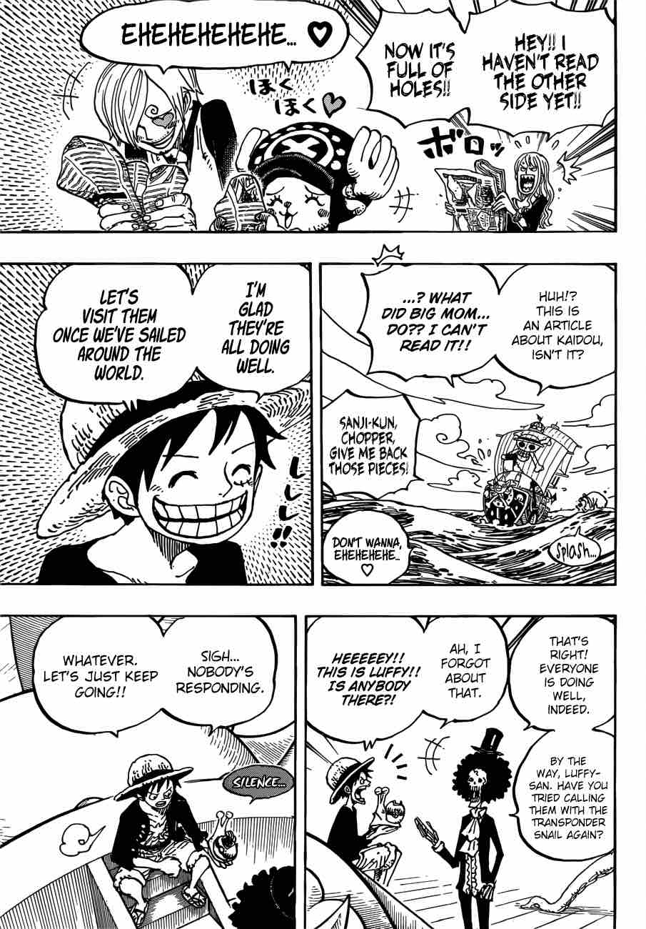 One Piece Chapter 910 - Page 4