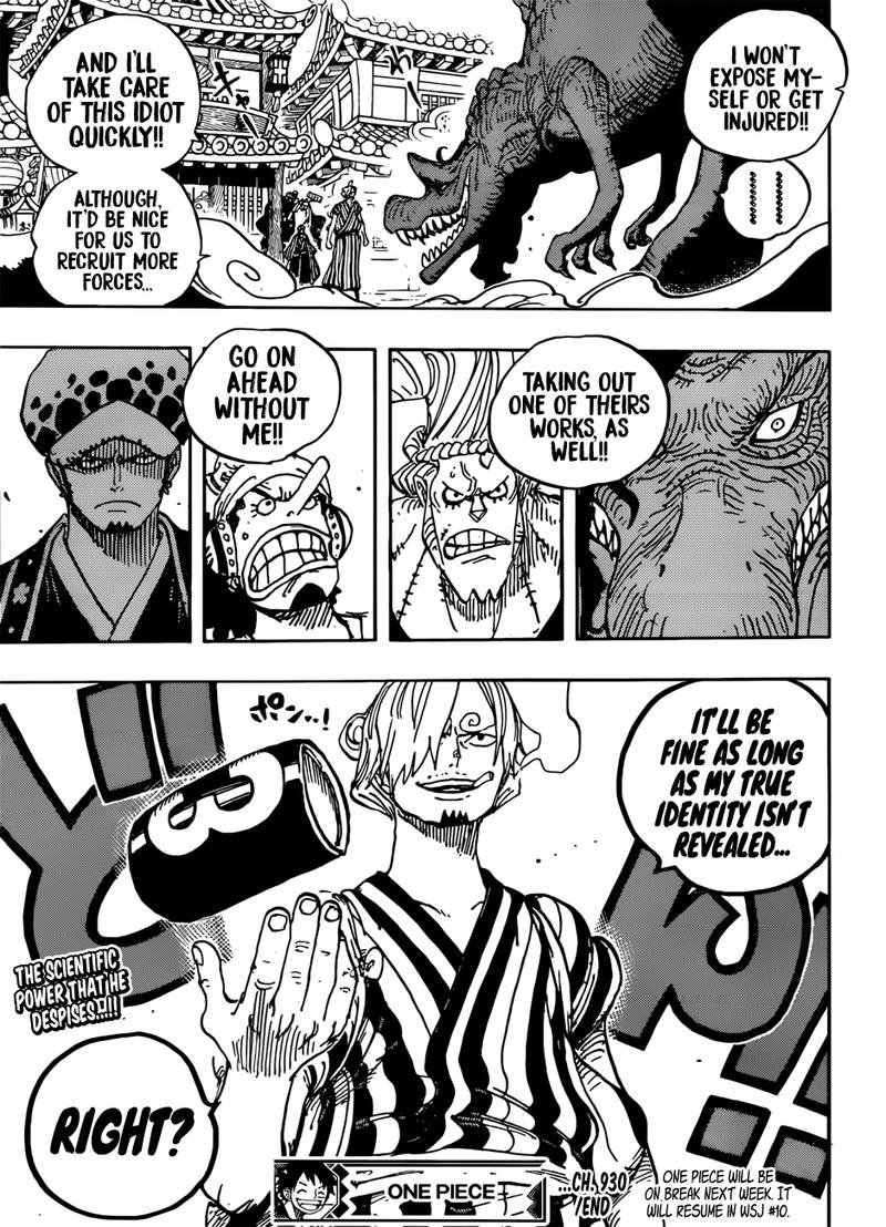 One Piece Chapter 930 - Page 15