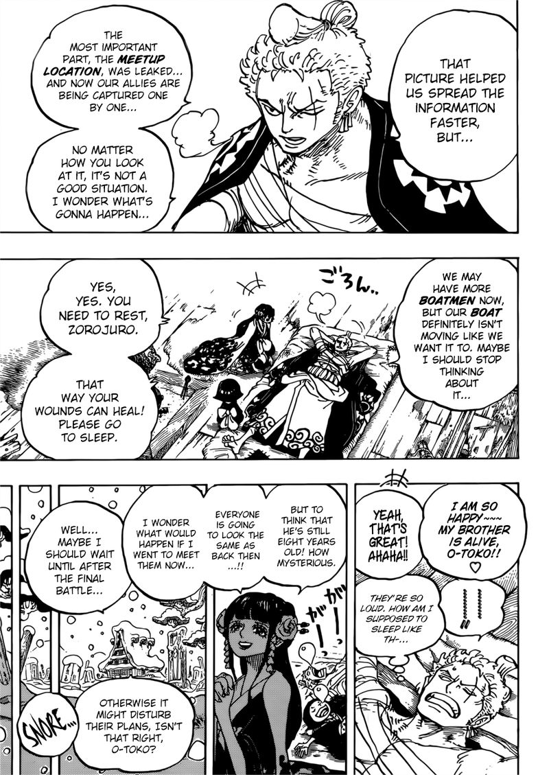 One Piece Chapter 939 - Page 7