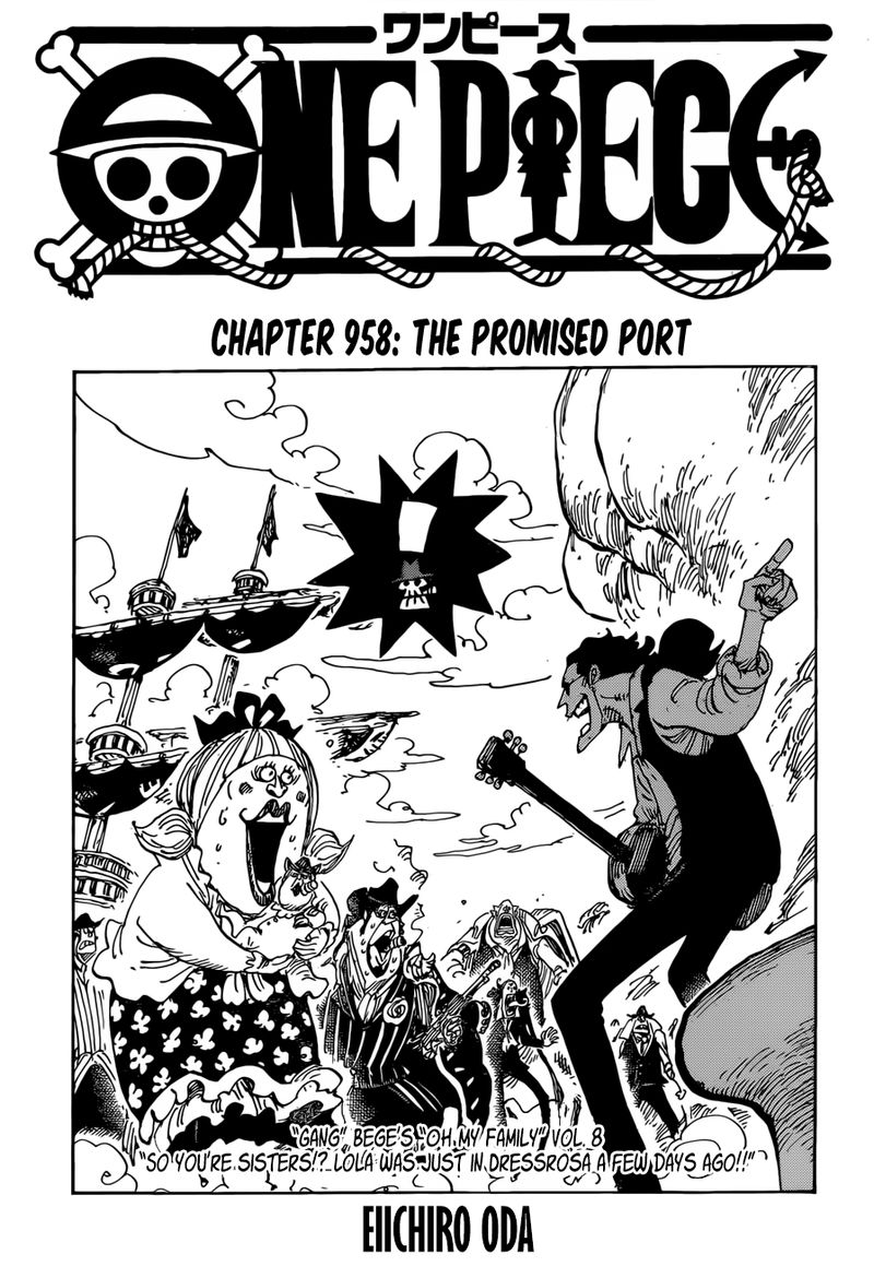 One Piece Chapter 958 - Page 1