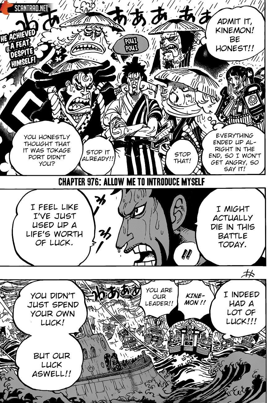 One Piece Chapter 976 - Page 3