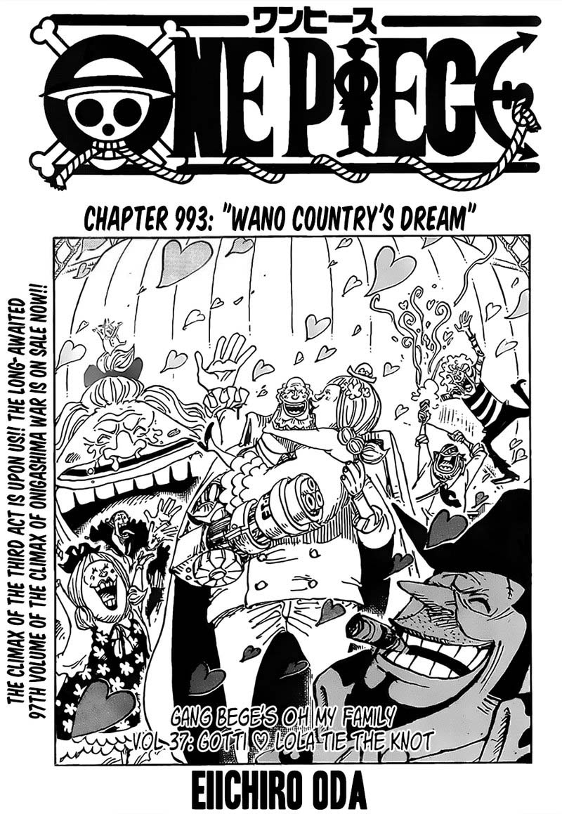 One Piece Chapter 993 - Page 1