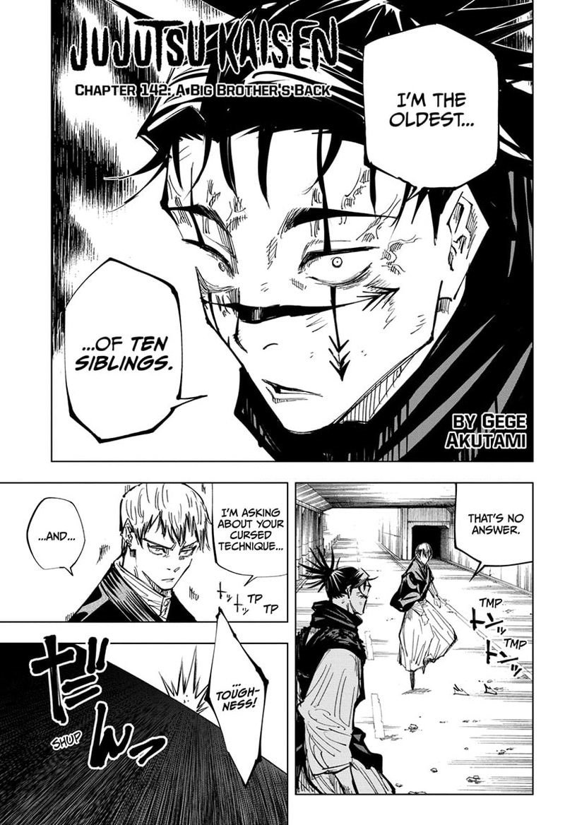 Jujutsu Kaisen Chapter 142 - Page 1