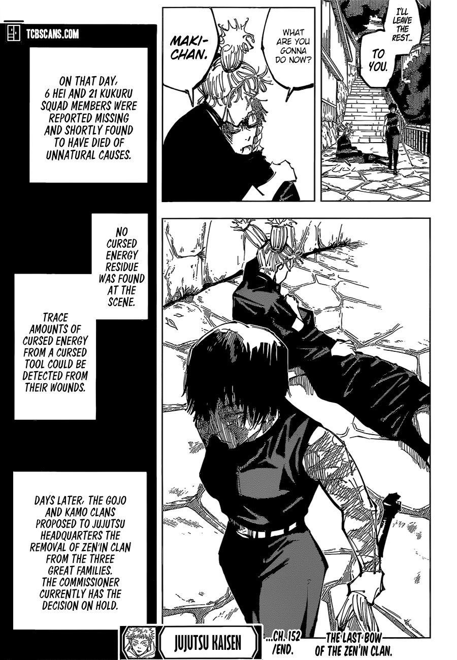 Jujutsu Kaisen Chapter 152 - Page 9