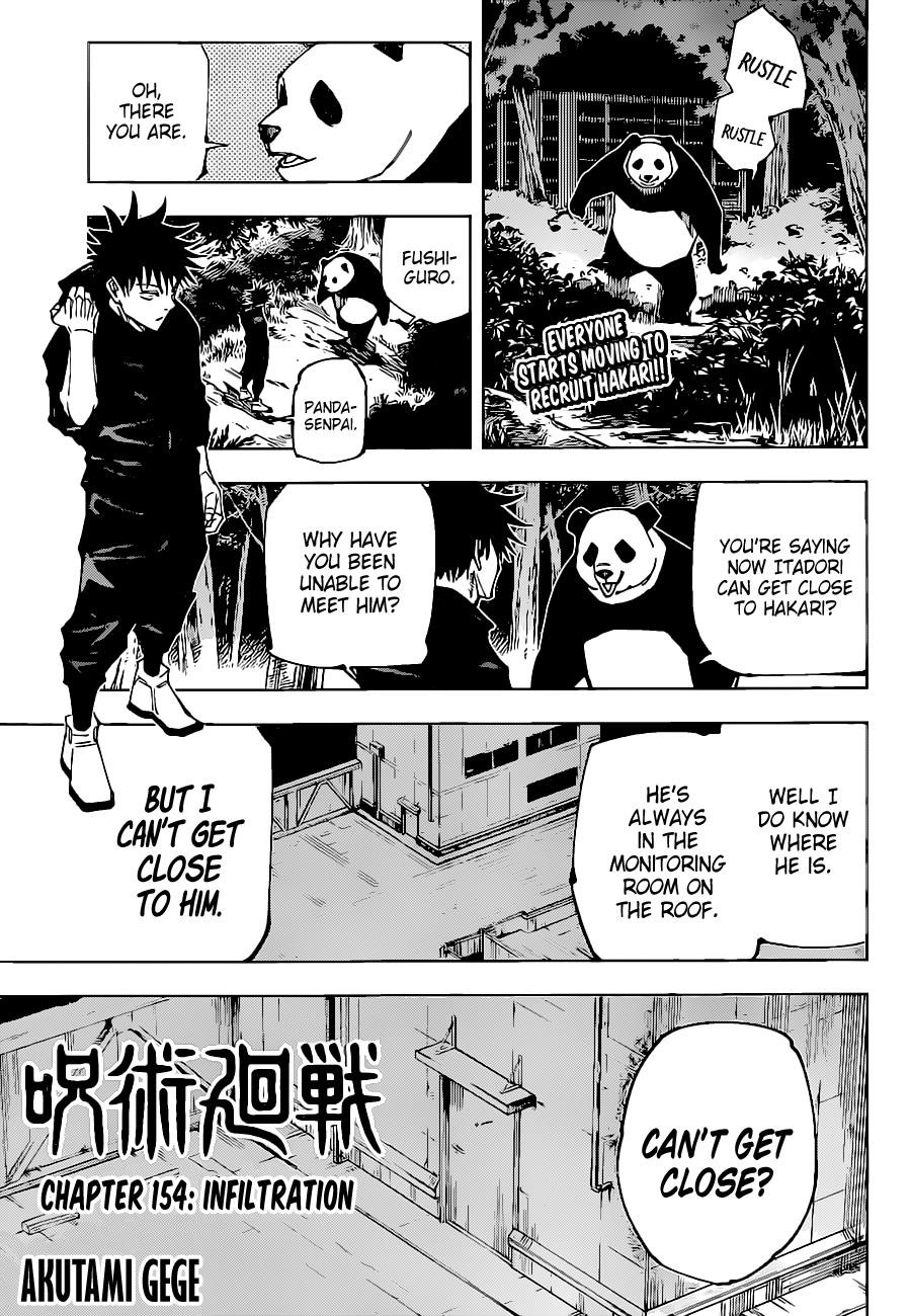 Jujutsu Kaisen Chapter 154 - Page 1