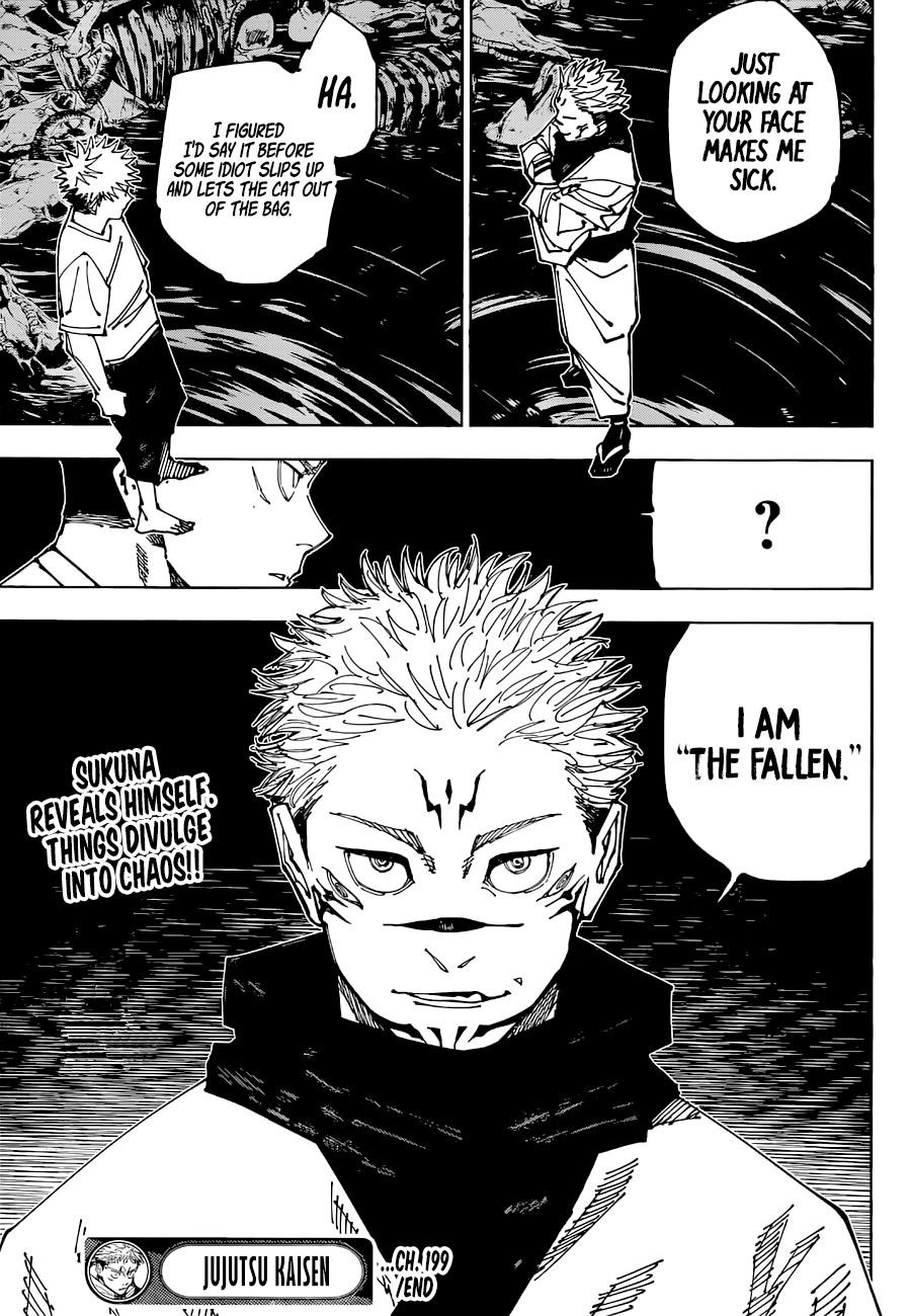 Jujutsu Kaisen Chapter 199 - Page 19