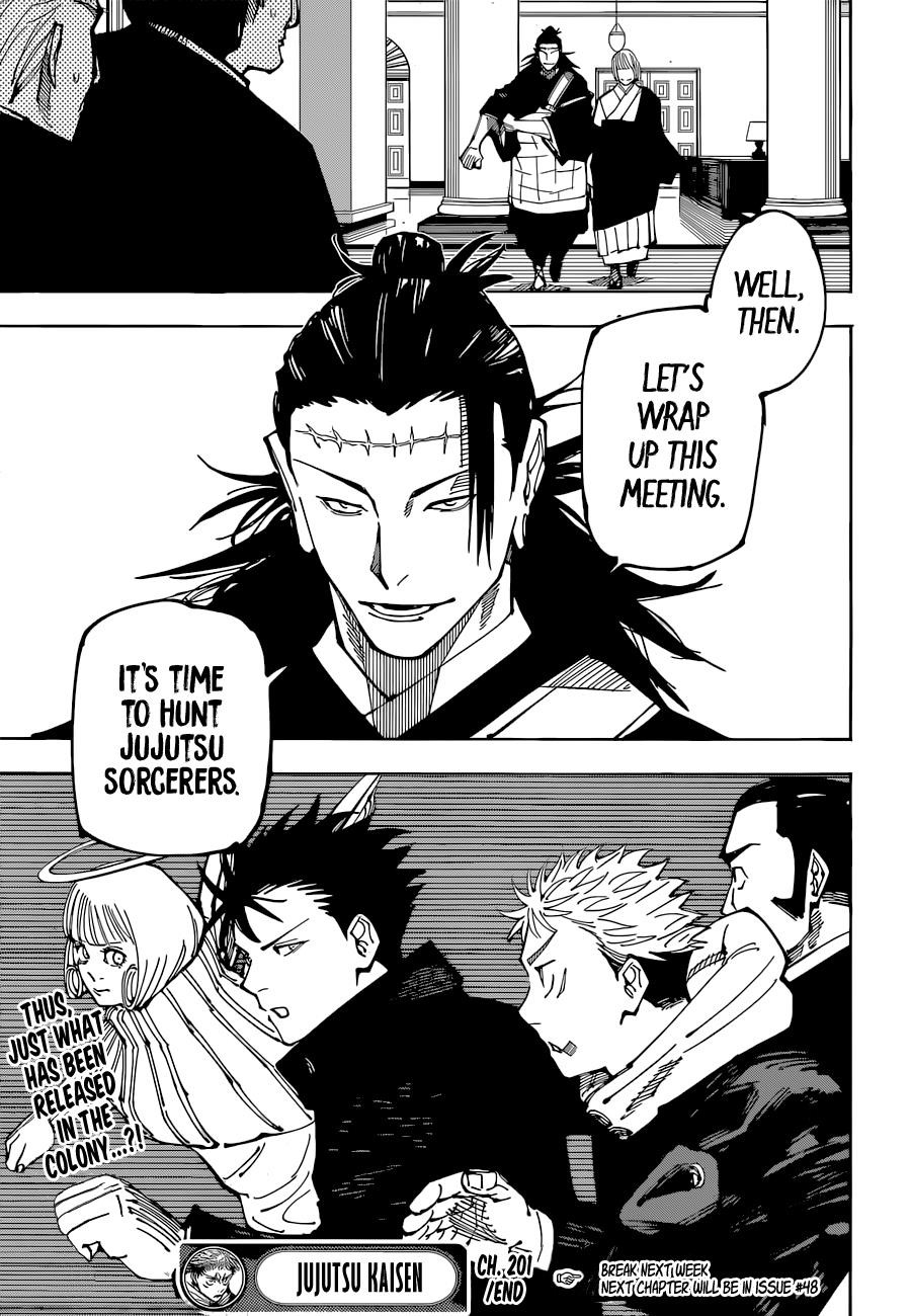 Jujutsu Kaisen Chapter 201 - Page 18