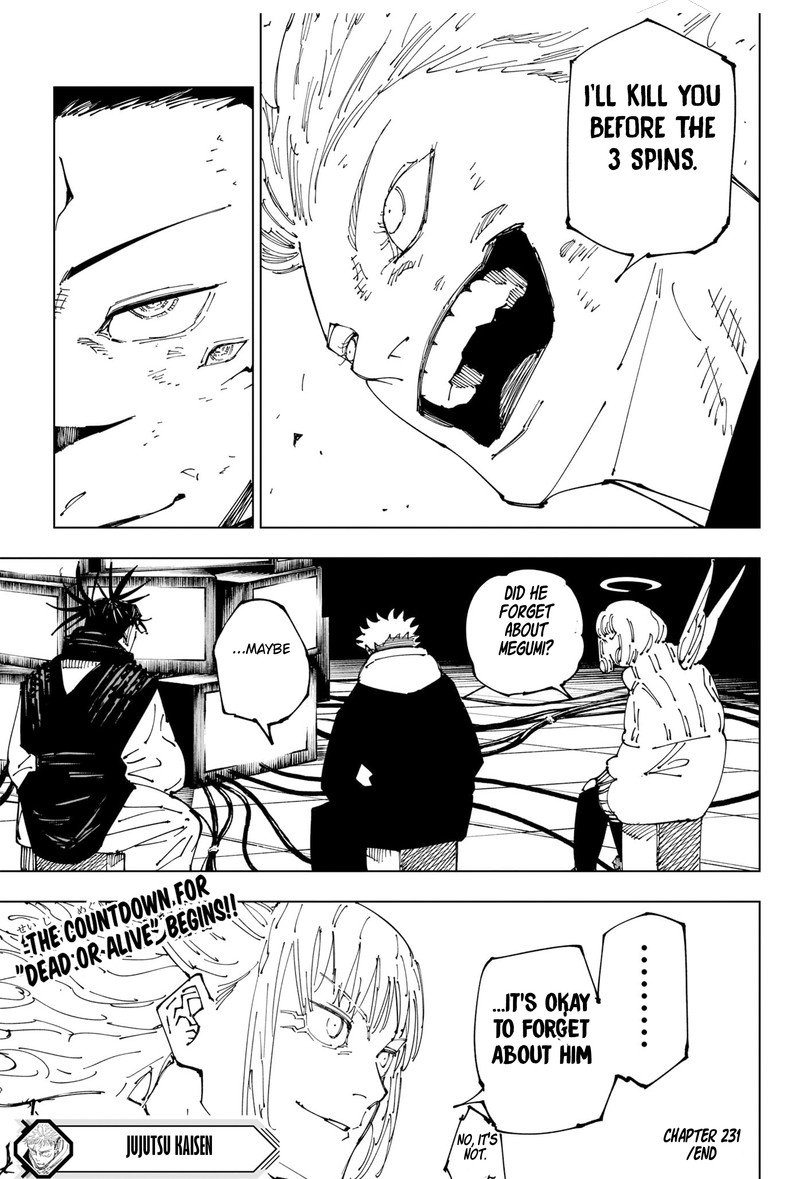 Jujutsu Kaisen Chapter 231 - Page 18