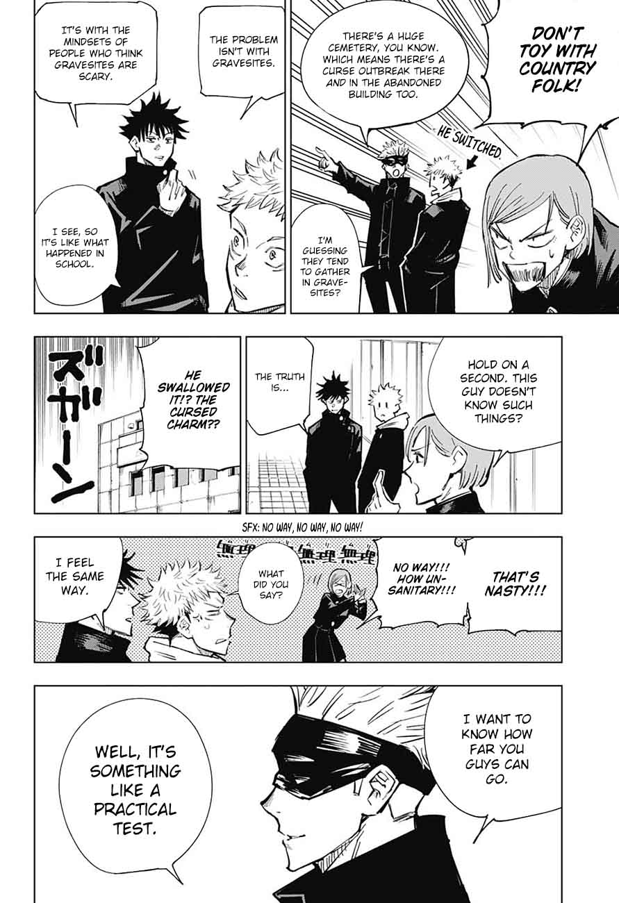 Jujutsu Kaisen Chapter 4 - Page 8