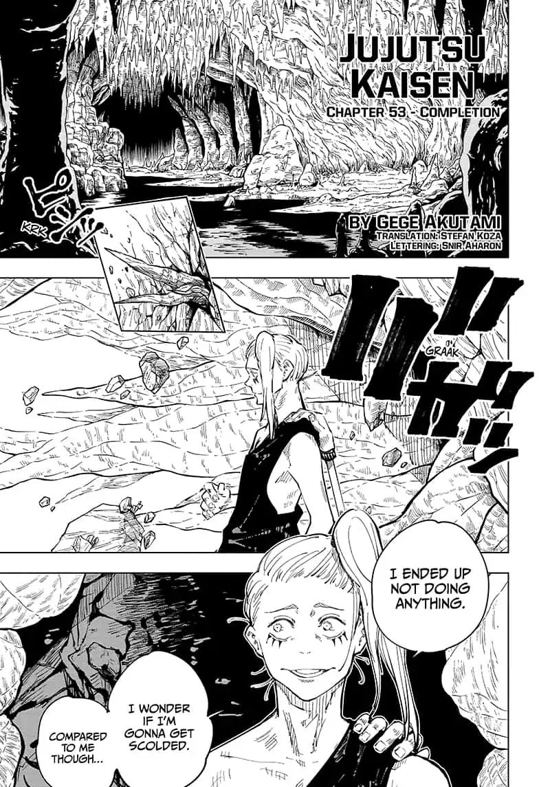 Jujutsu Kaisen Chapter 53 - Page 1