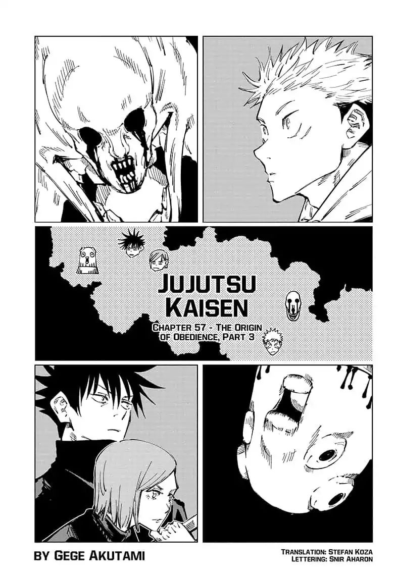 Jujutsu Kaisen Chapter 57 - Page 1