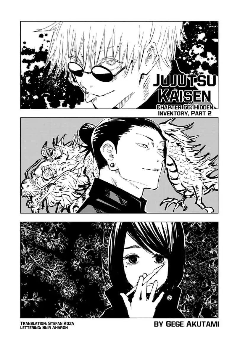 Jujutsu Kaisen Chapter 66 - Page 1